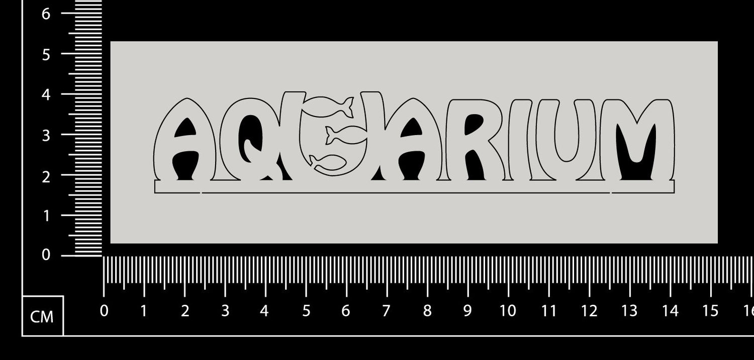 Aquarium - White Chipboard