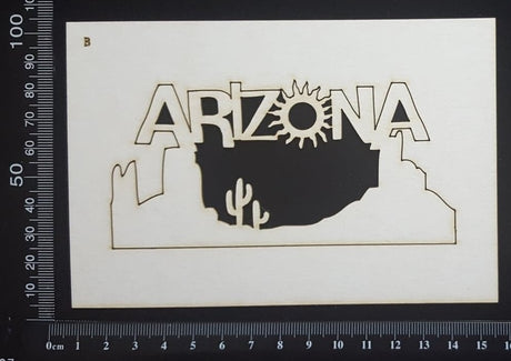 Arizona - B - White Chipboard