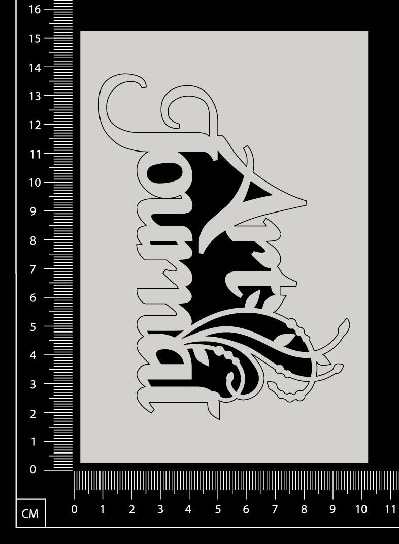 Art Journal - A - White Chipboard