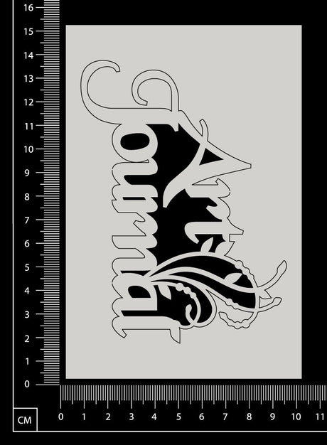 Art Journal - A - White Chipboard