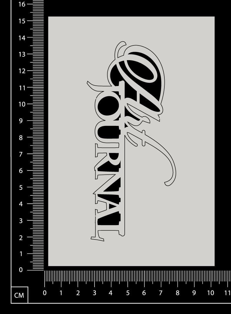 Art Journal - B - White Chipboard