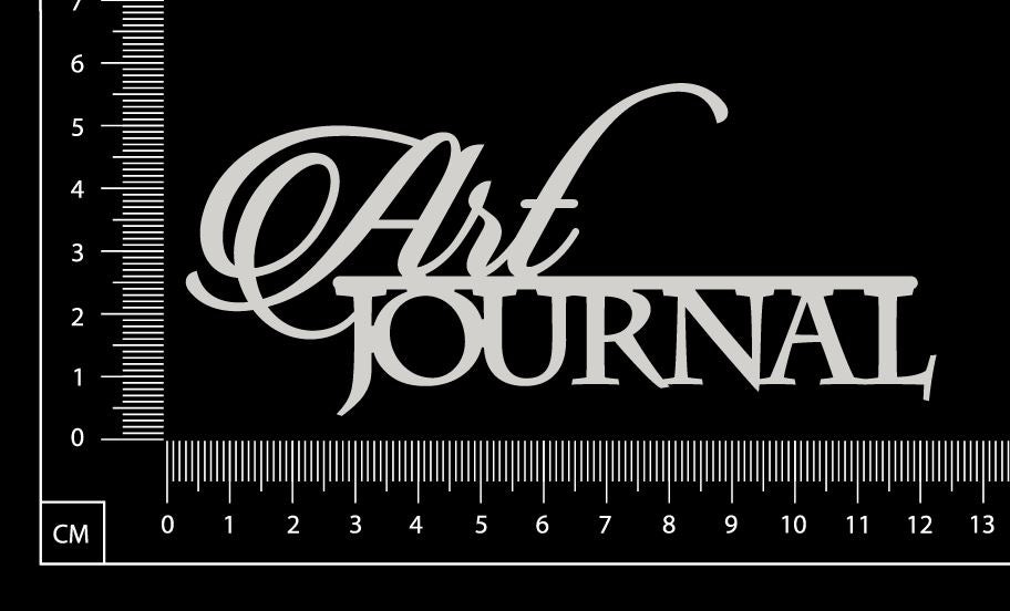 Art Journal - B - White Chipboard