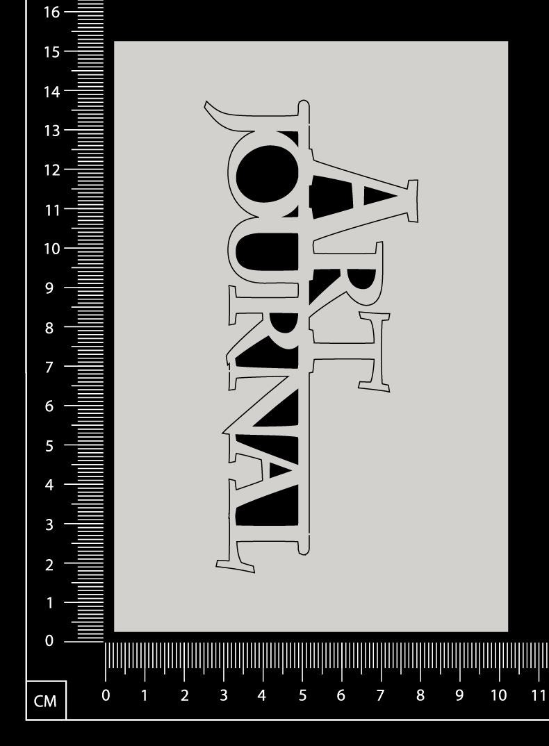 Art Journal - C - White Chipboard