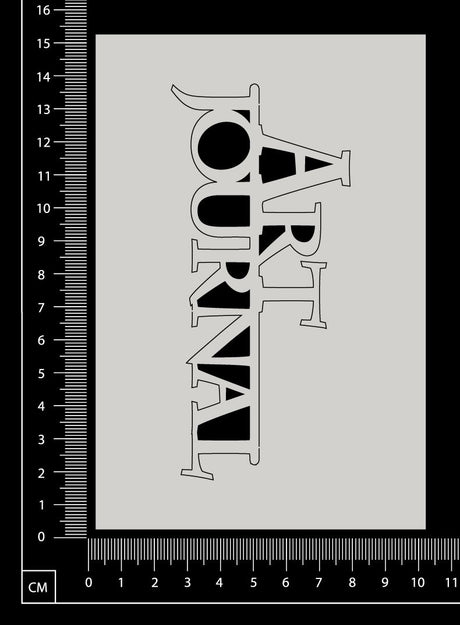 Art Journal - C - White Chipboard