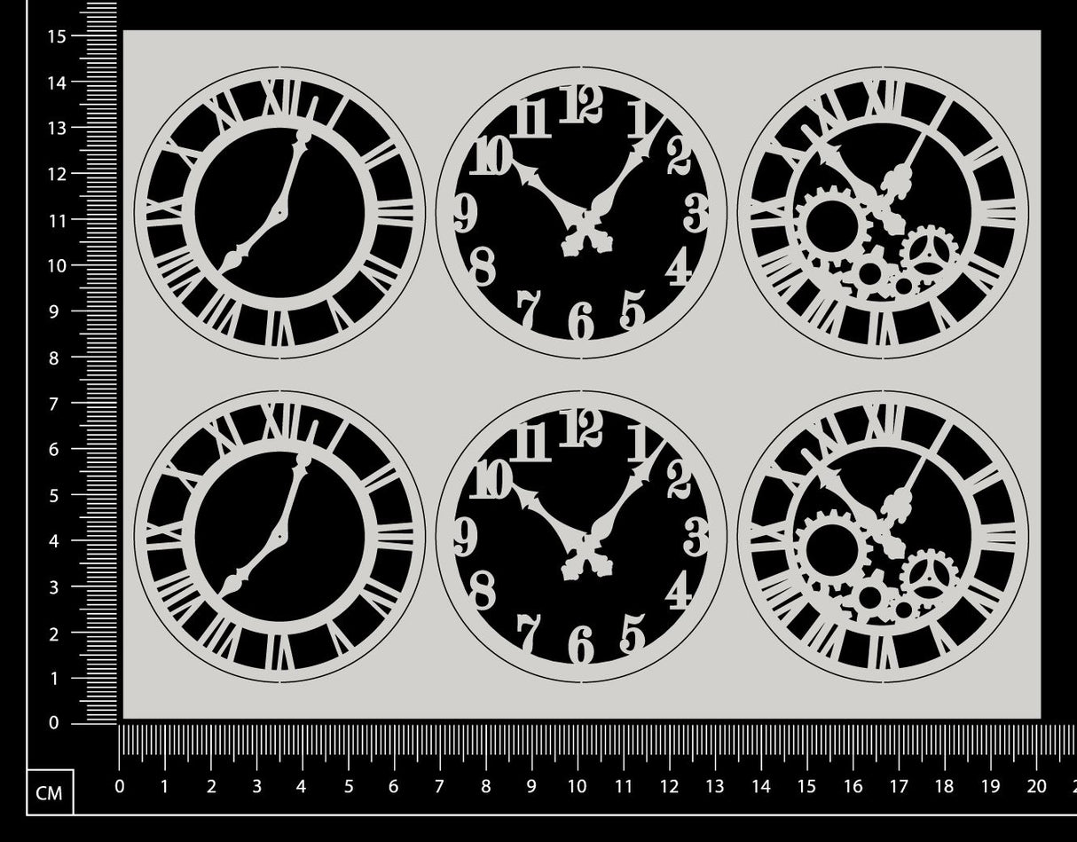 Artist Trading Coin Set - HD - White Chipboard