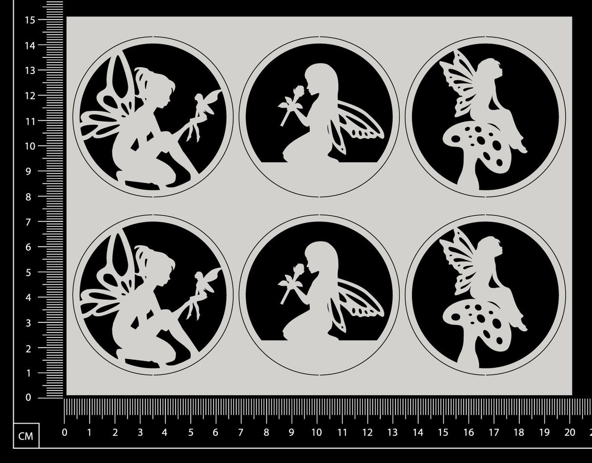 Artist Trading Coin Set - HG - White Chipboard