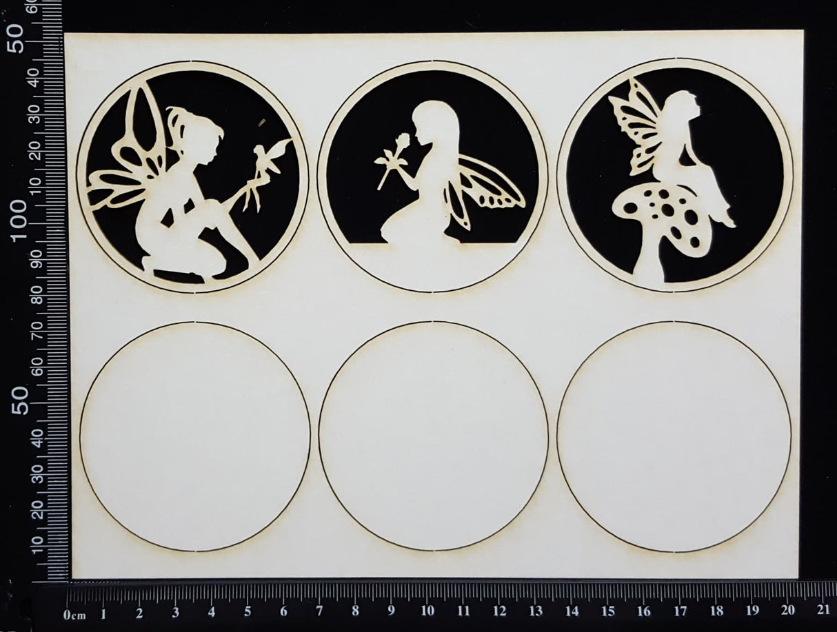 Artist Trading Coin Set - DQ - White Chipboard
