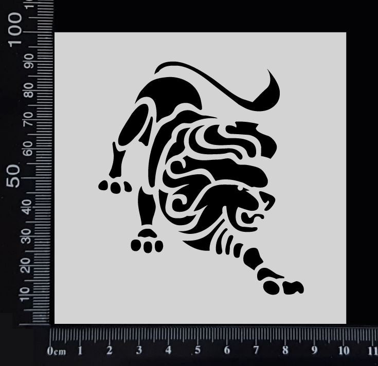 Astrological sign - Leo - Stencil - 100mm x 100mm
