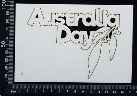 Australia Day - C - White Chipboard