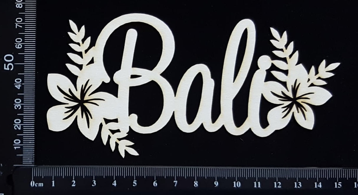 Bali - B - White Chipboard