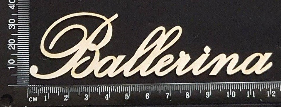 Ballerina - White Chipboard