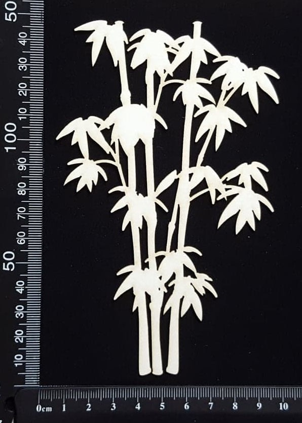 Bamboo - A - Large - White Chipboard