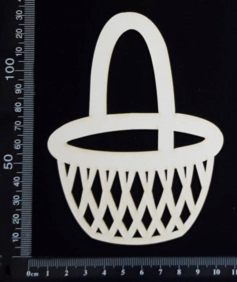 Basket - Large - White Chipboard