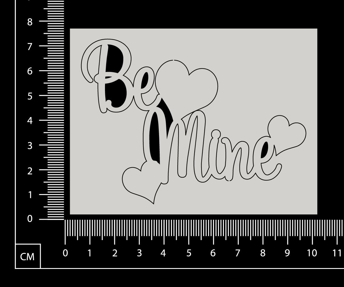 Be Mine - White Chipboard