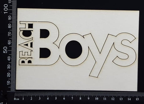 Beach Boys - White Chipboard