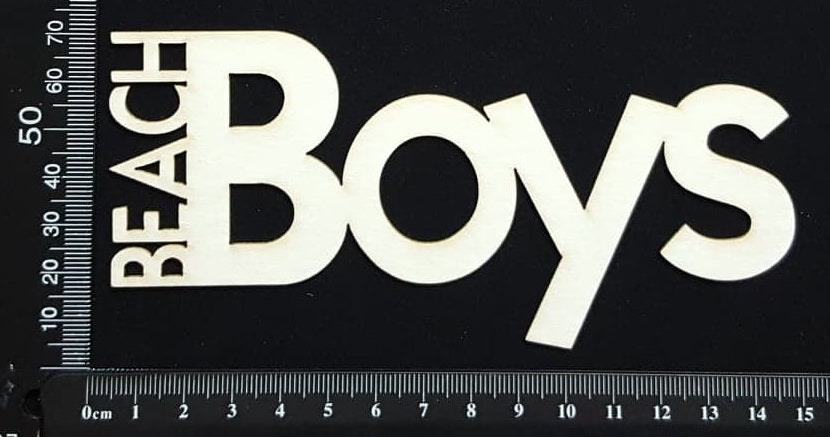 Beach Boys - White Chipboard