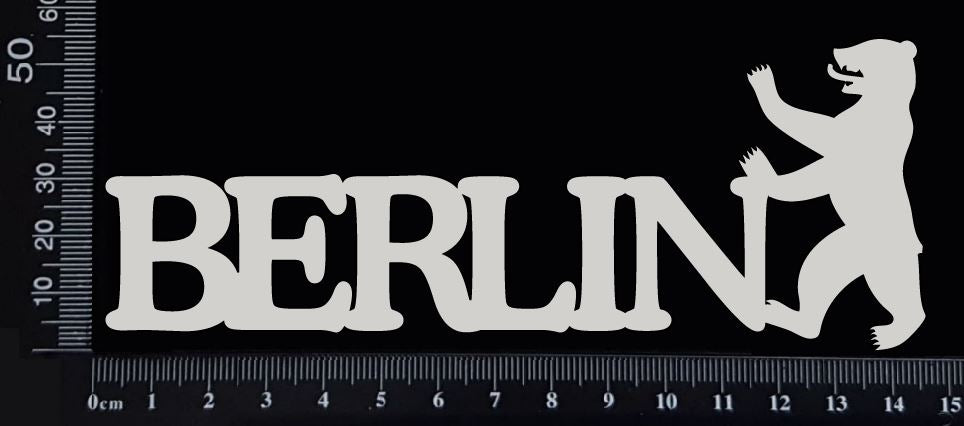 Berlin - B - White Chipboard