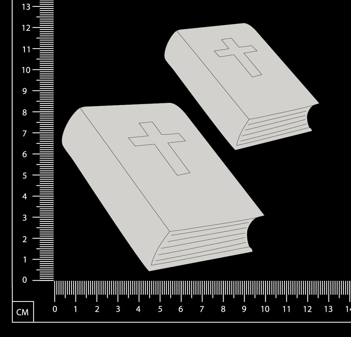 Bibles Set - White Chipboard