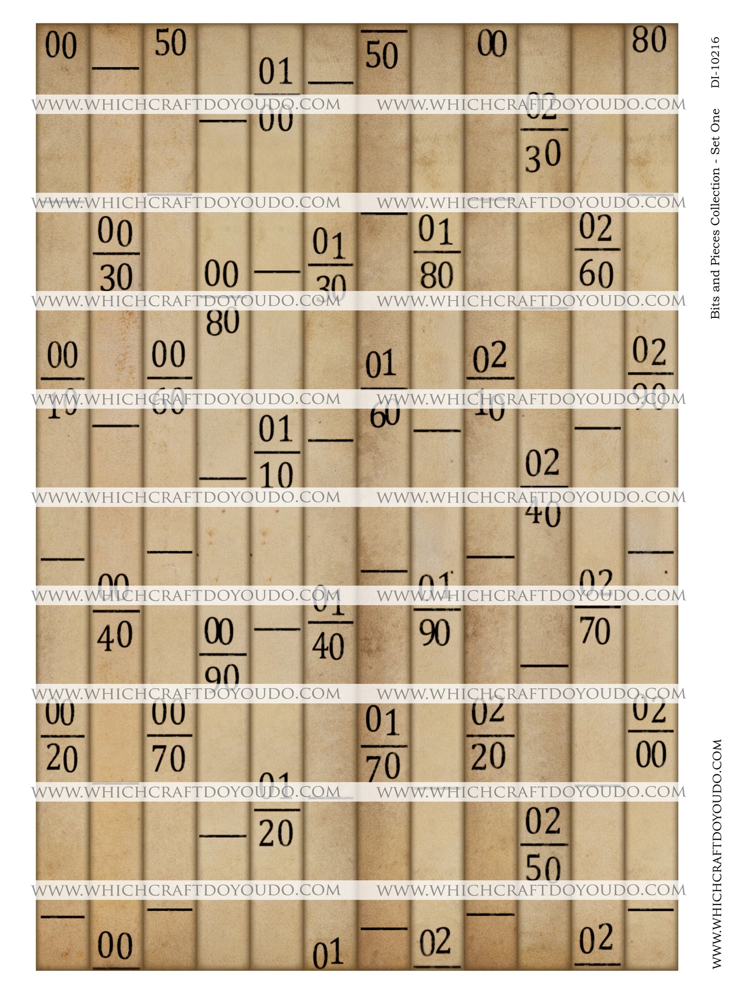 Bits & Pieces Collection - Set One - DI-10216 - Digital Download