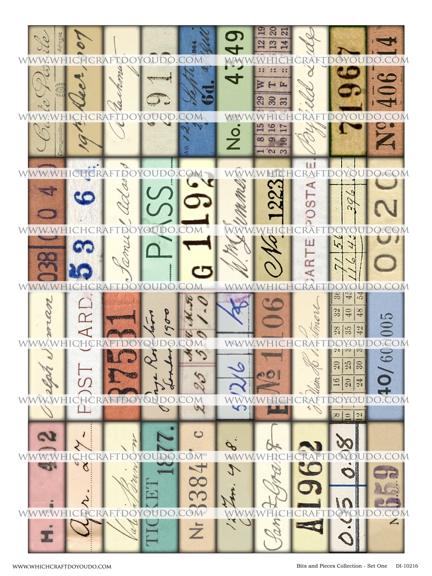 Bits & Pieces Collection - Set One - DI-10216 - Digital Download