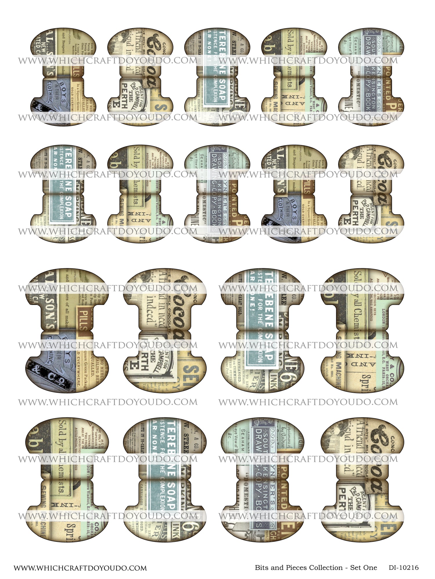 Bits & Pieces Collection - Set One - DI-10216 - Digital Download