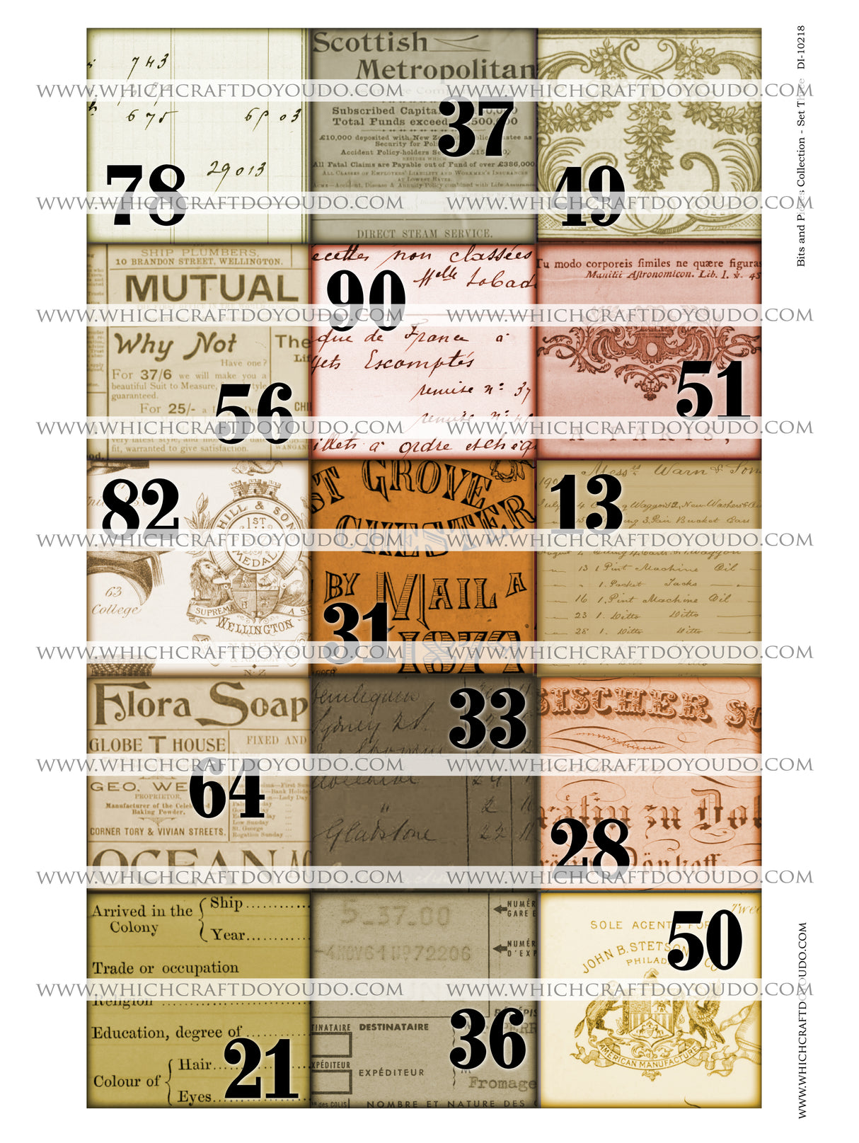 Bits & Pieces Collection - Set Three - DI-10218 - Digital Download