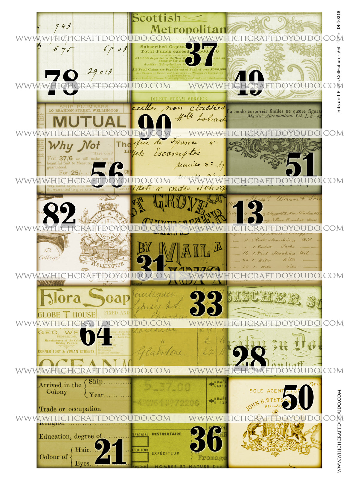 Bits & Pieces Collection - Set Three - DI-10218 - Digital Download