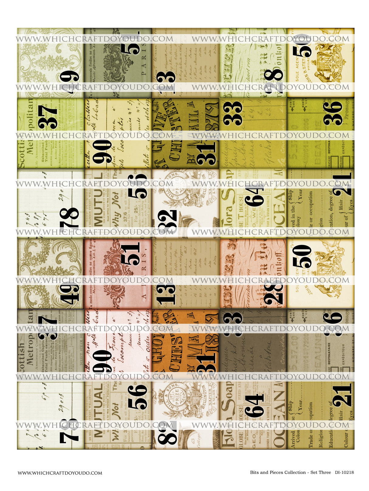 Bits & Pieces Collection - Set Three - DI-10218 - Digital Download