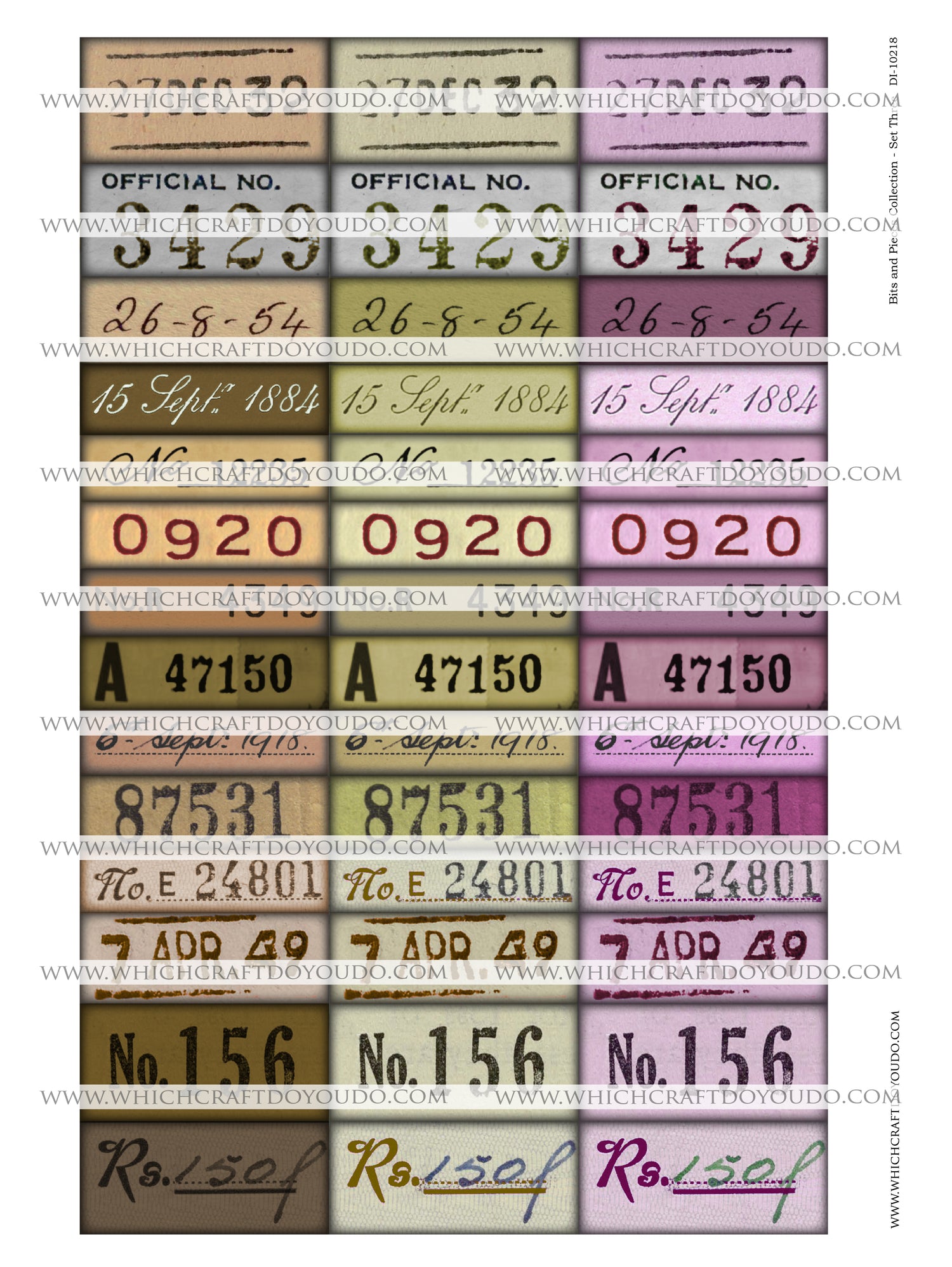 Bits & Pieces Collection - Set Three - DI-10218 - Digital Download