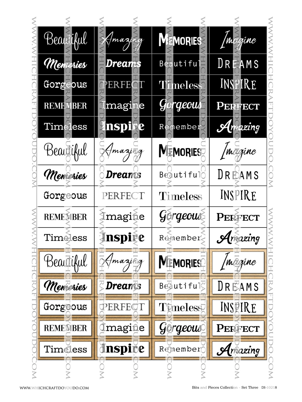 Bits & Pieces Collection - Set Three - DI-10218 - Digital Download