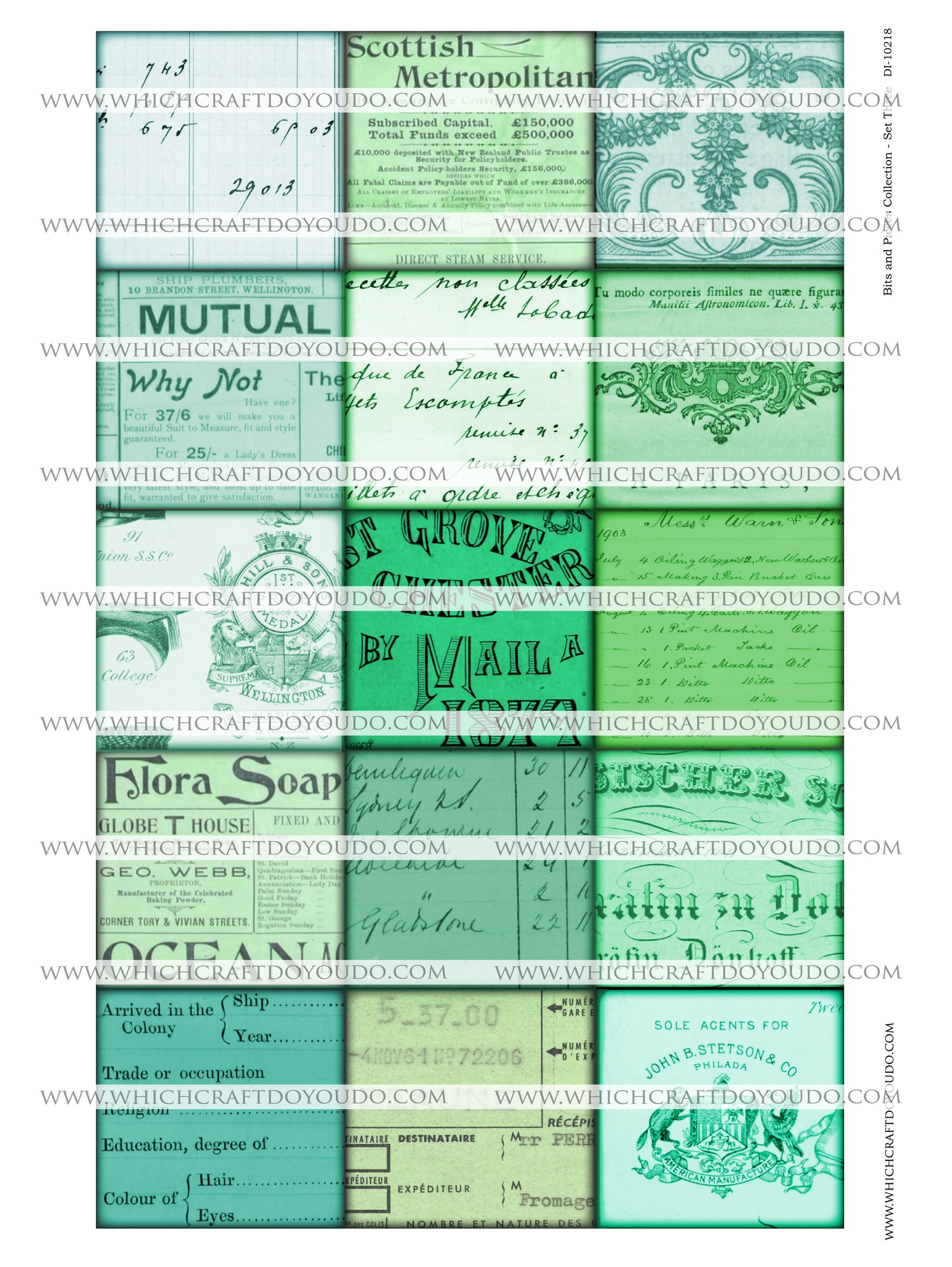 Bits & Pieces Collection - Set Three - DI-10218 - Digital Download