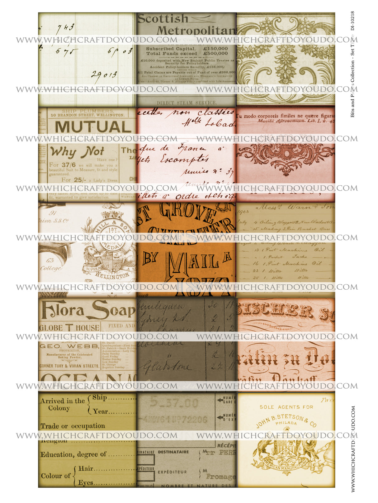 Bits & Pieces Collection - Set Three - DI-10218 - Digital Download