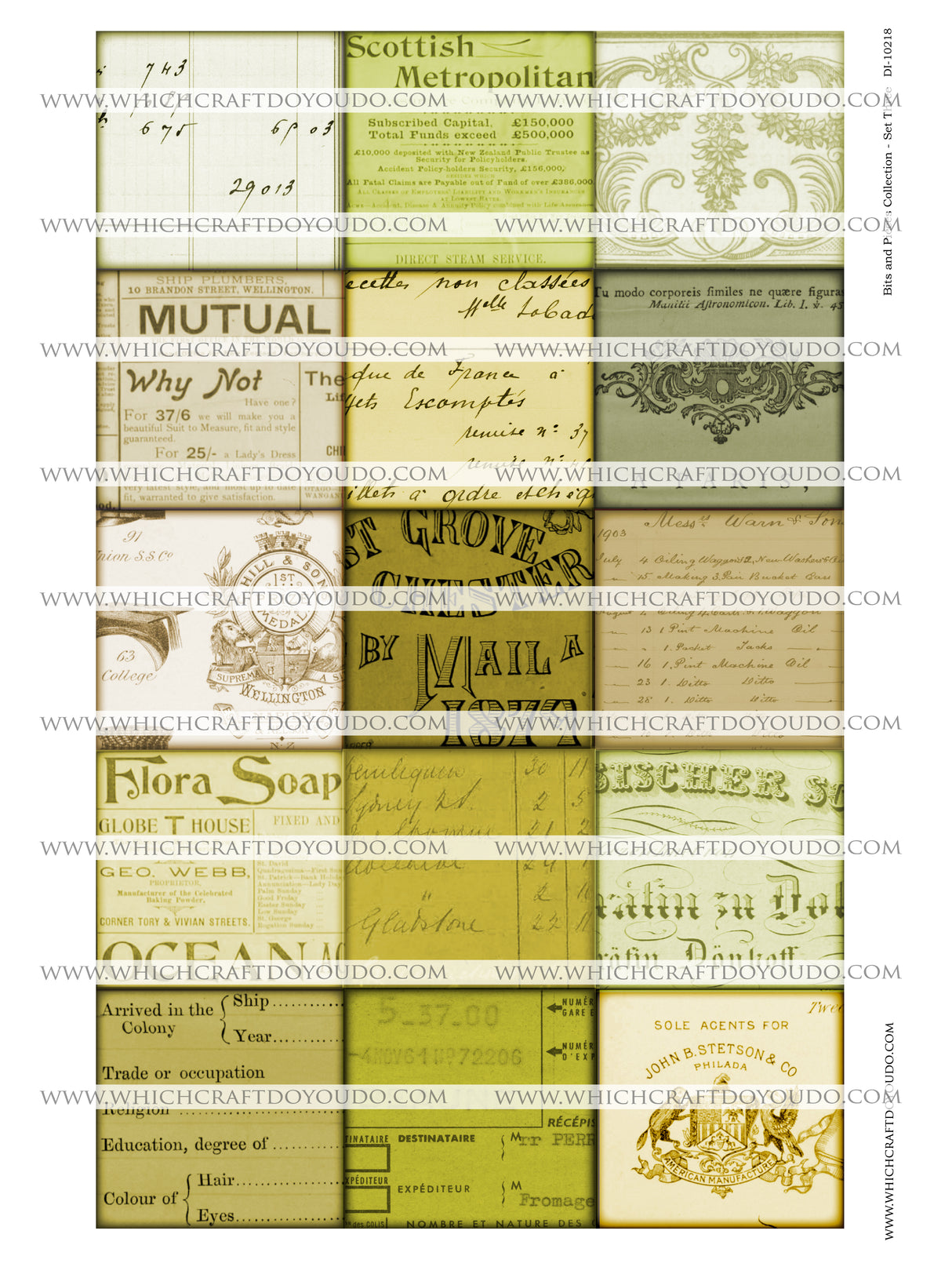 Bits & Pieces Collection - Set Three - DI-10218 - Digital Download