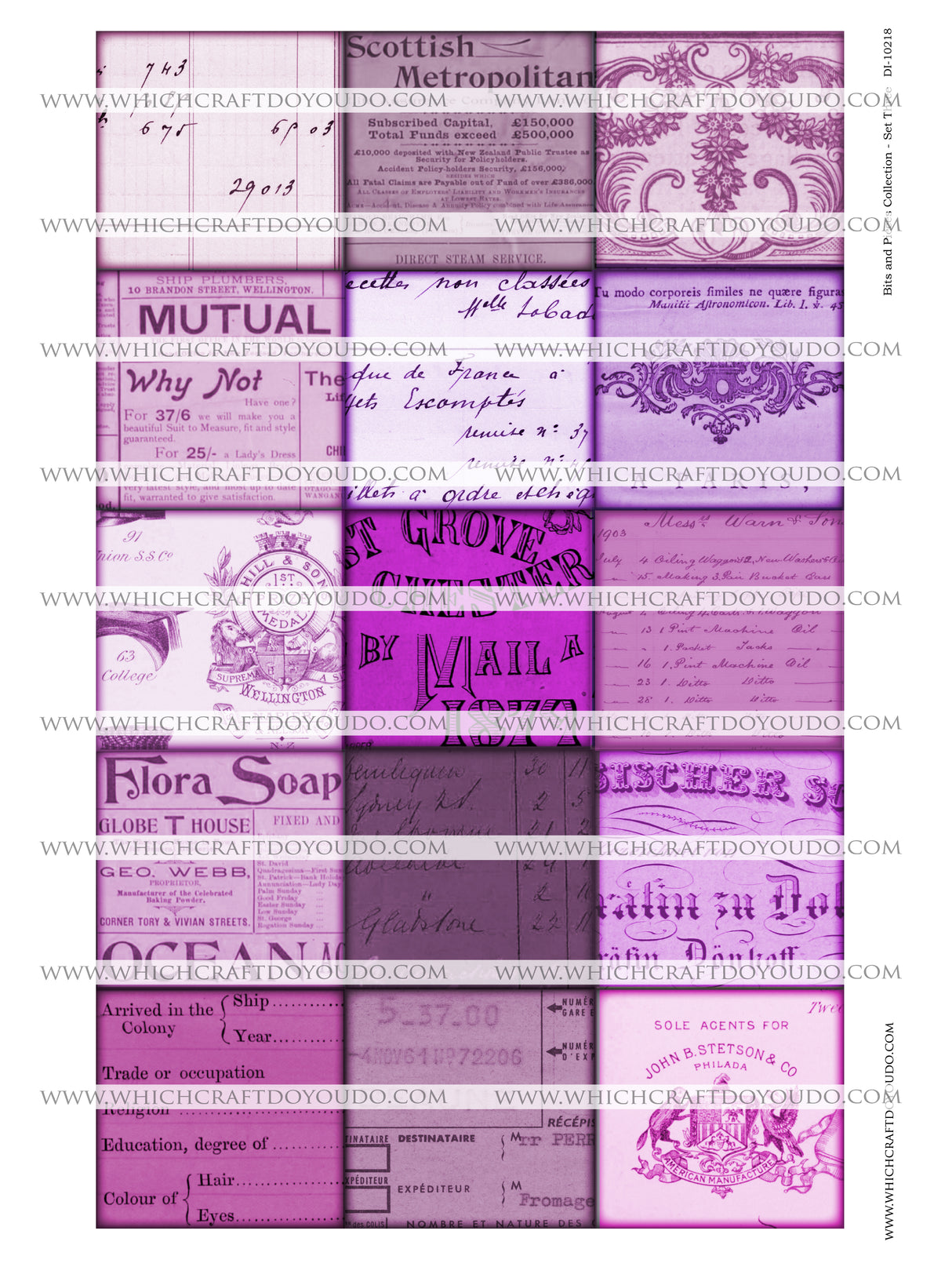 Bits & Pieces Collection - Set Three - DI-10218 - Digital Download