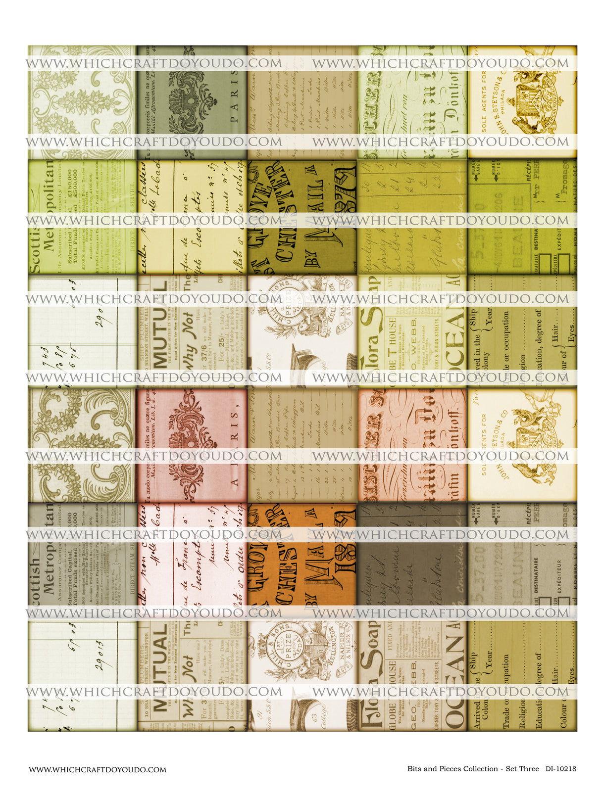 Bits & Pieces Collection - Set Three - DI-10218 - Digital Download