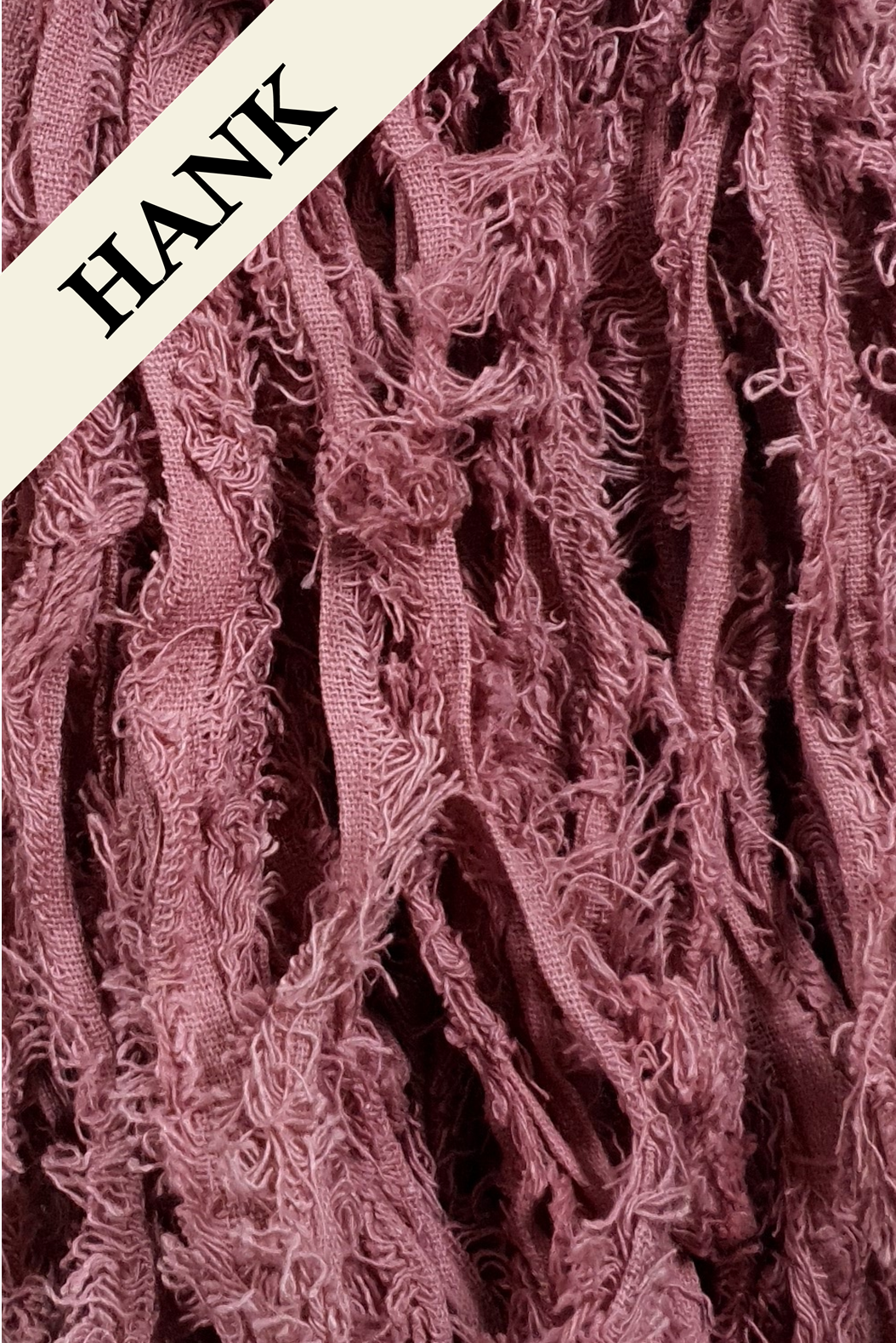 Cotton Frizz Ribbon - Blush - Hank