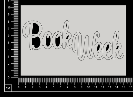 Book Week - C - White Chipboard