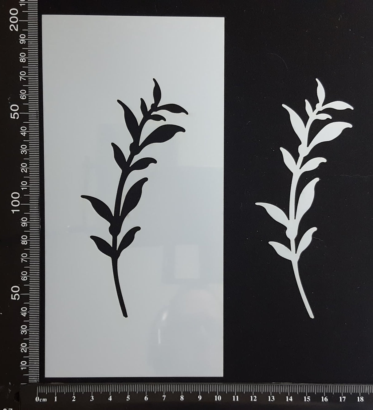 Botanical - Stencil - 100mm x 200mm - AI-L