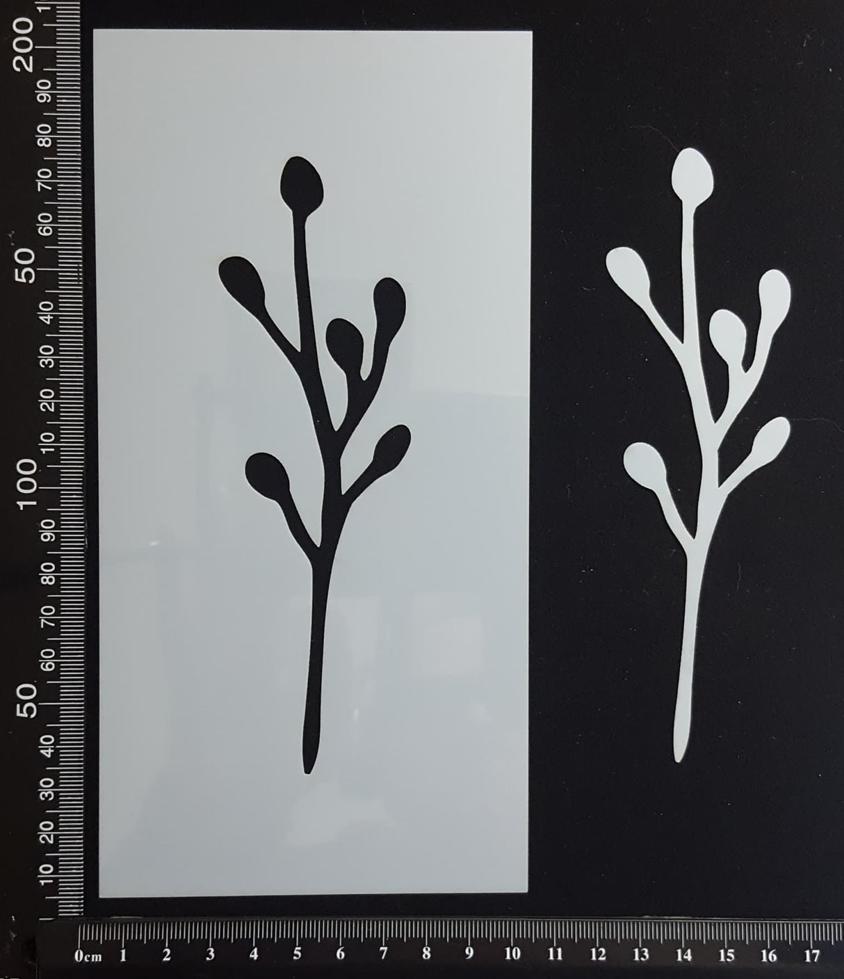Botanical - Stencil - 100mm x 200mm - AJ-L
