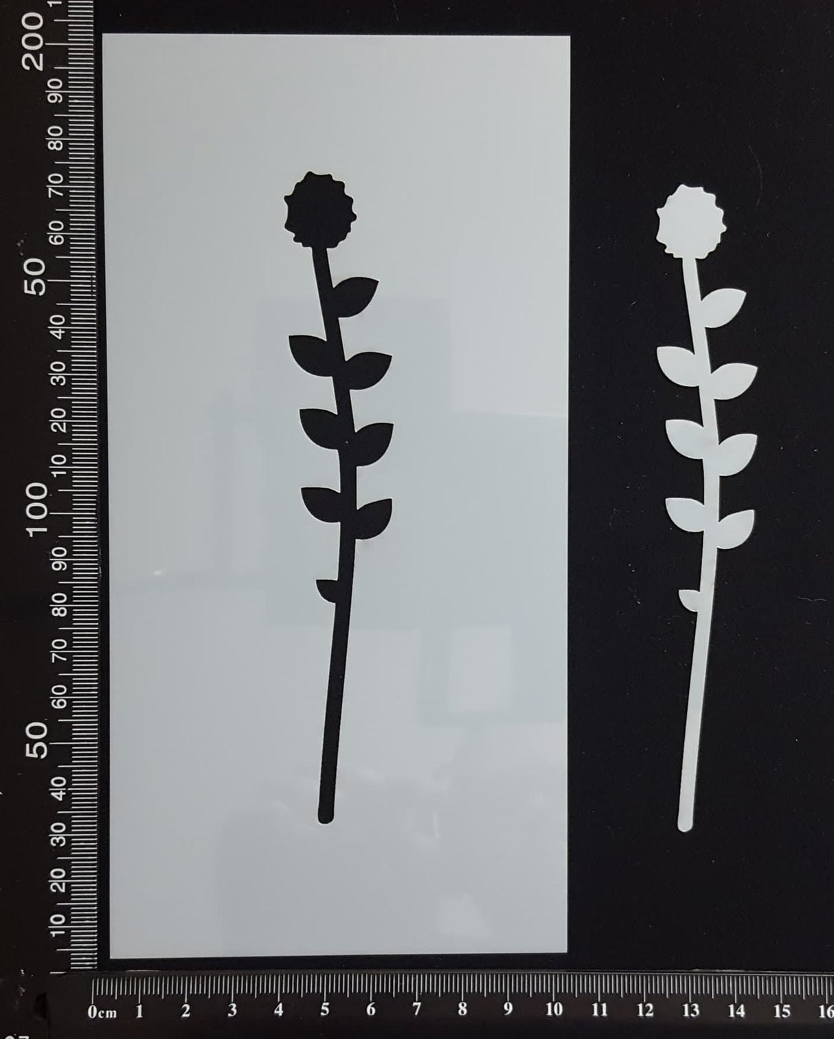 Botanical - Stencil - 100mm x 200mm - AL-L