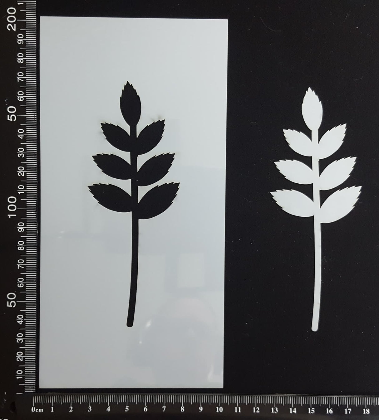 Botanical - Stencil - 100mm x 200mm - AT-L