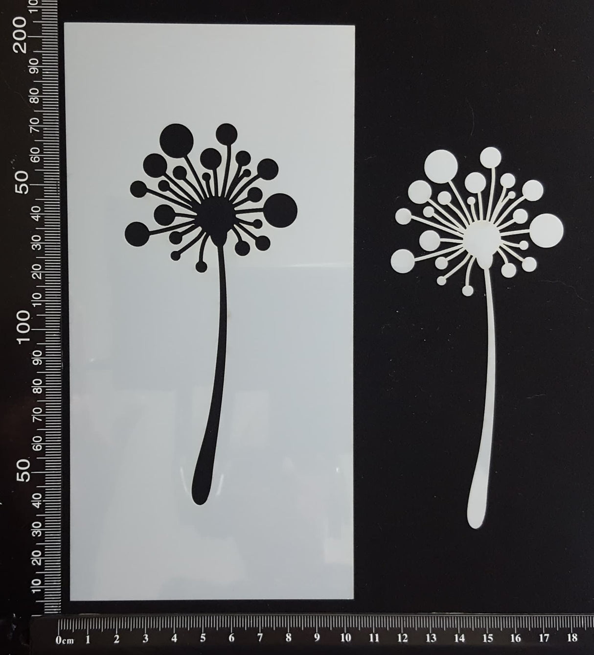 Botanical - Stencil - 100mm x 200mm - AZ-L