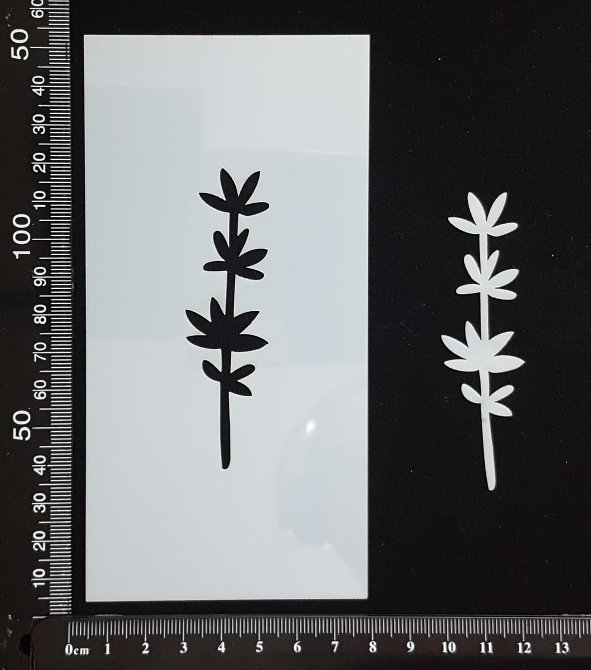 Botanical - Stencil - 75mm x 150mm - AE-M