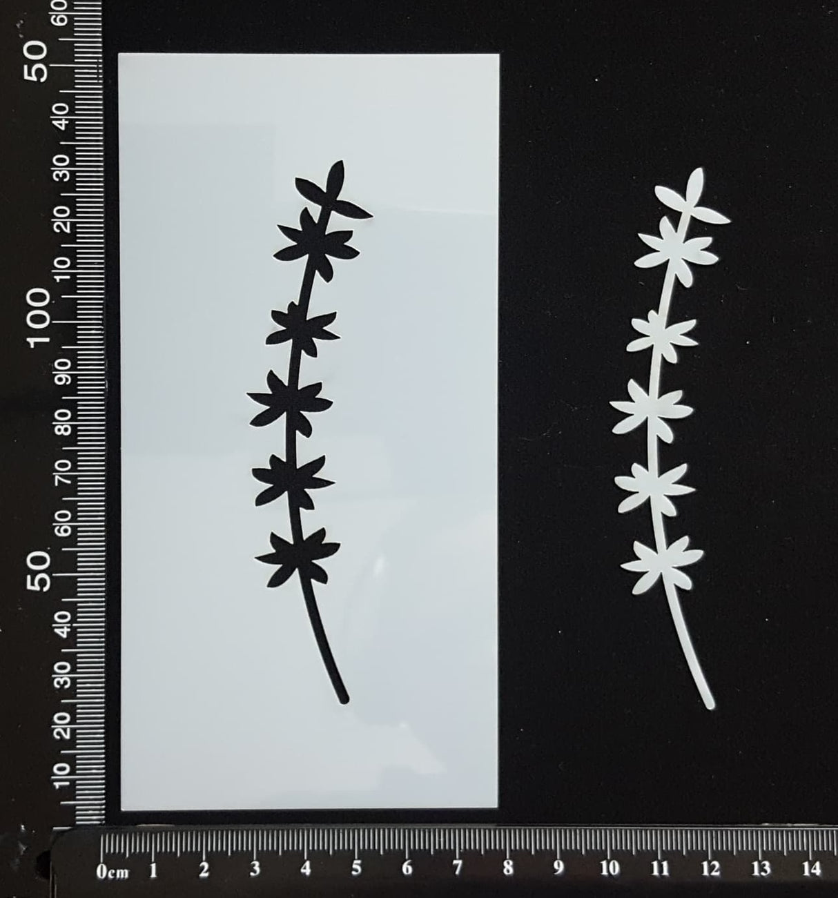 Botanical - Stencil - 75mm x 150mm - AR-M
