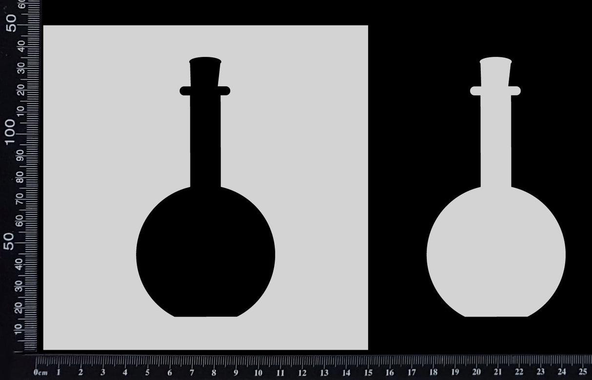 Bottle - G - Stencil - 150mm x 150mm