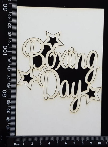 Boxing Day - White Chipboard