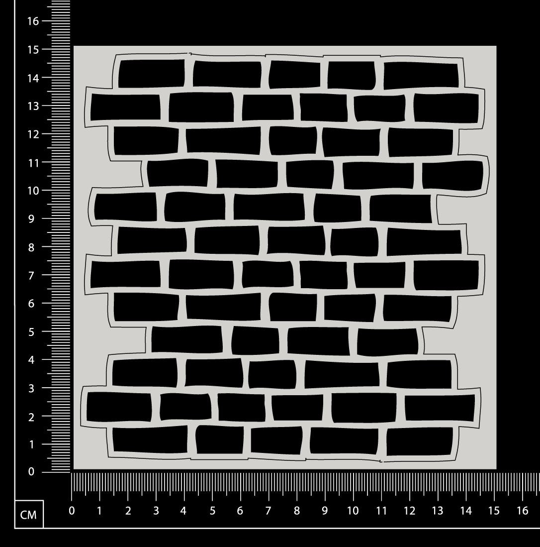 Bricks Mesh - DA - White Chipboard
