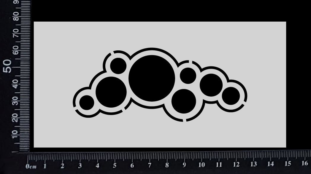 Soap Bubbles - Stencil - 75mm x 150mm