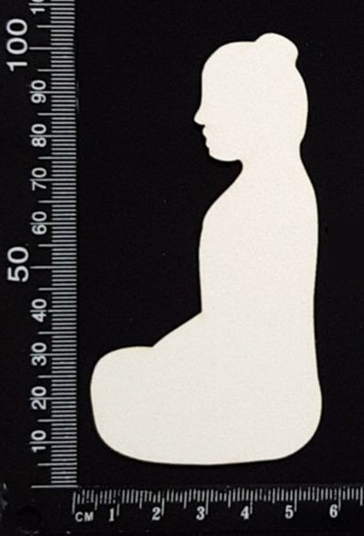 Buddha - A - White Chipboard