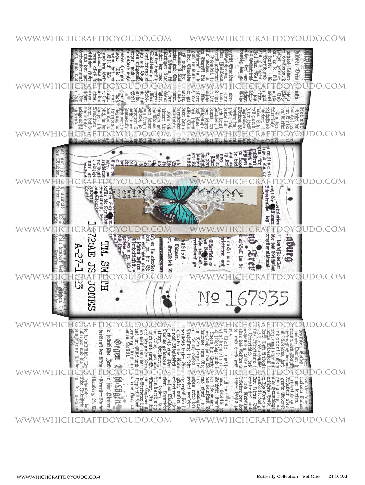 Butterfly Collection - Set One - DI-10192 - Digital Download